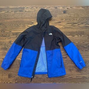 The North Face Black and Blue Outdoor Jacket
